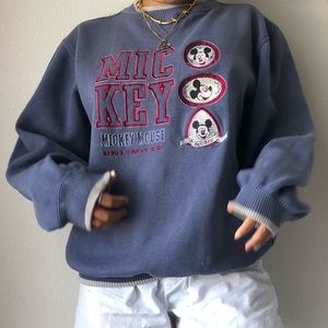 Vintage oversized Disney Mickey Mouse crewneck